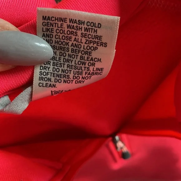 Avalanche hot pink neon pink 1/4 zip fleece lined L - Picture 11 of 11